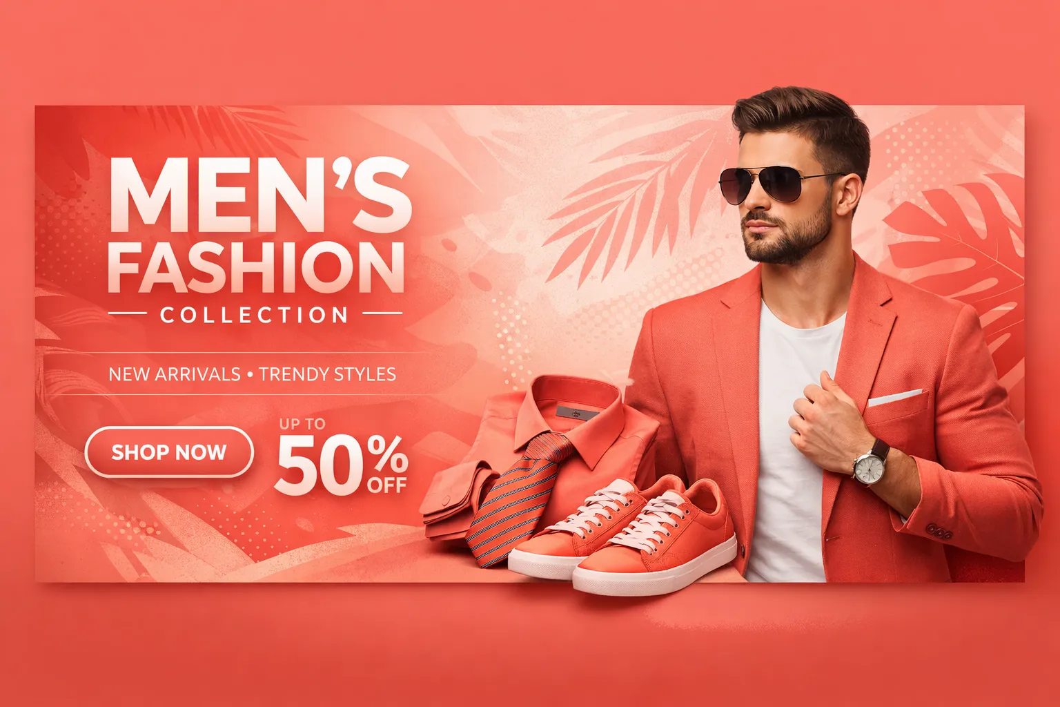 Banner 1 - ألبسة الرجال