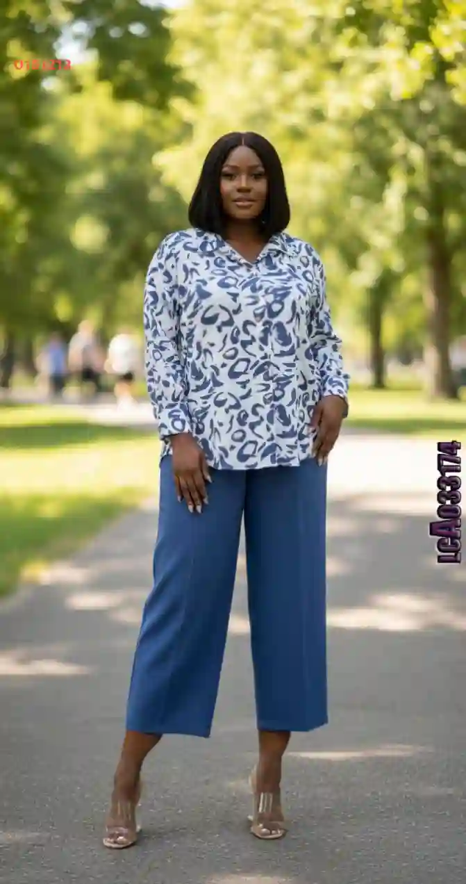 طقم خروج بنطال مع قميص