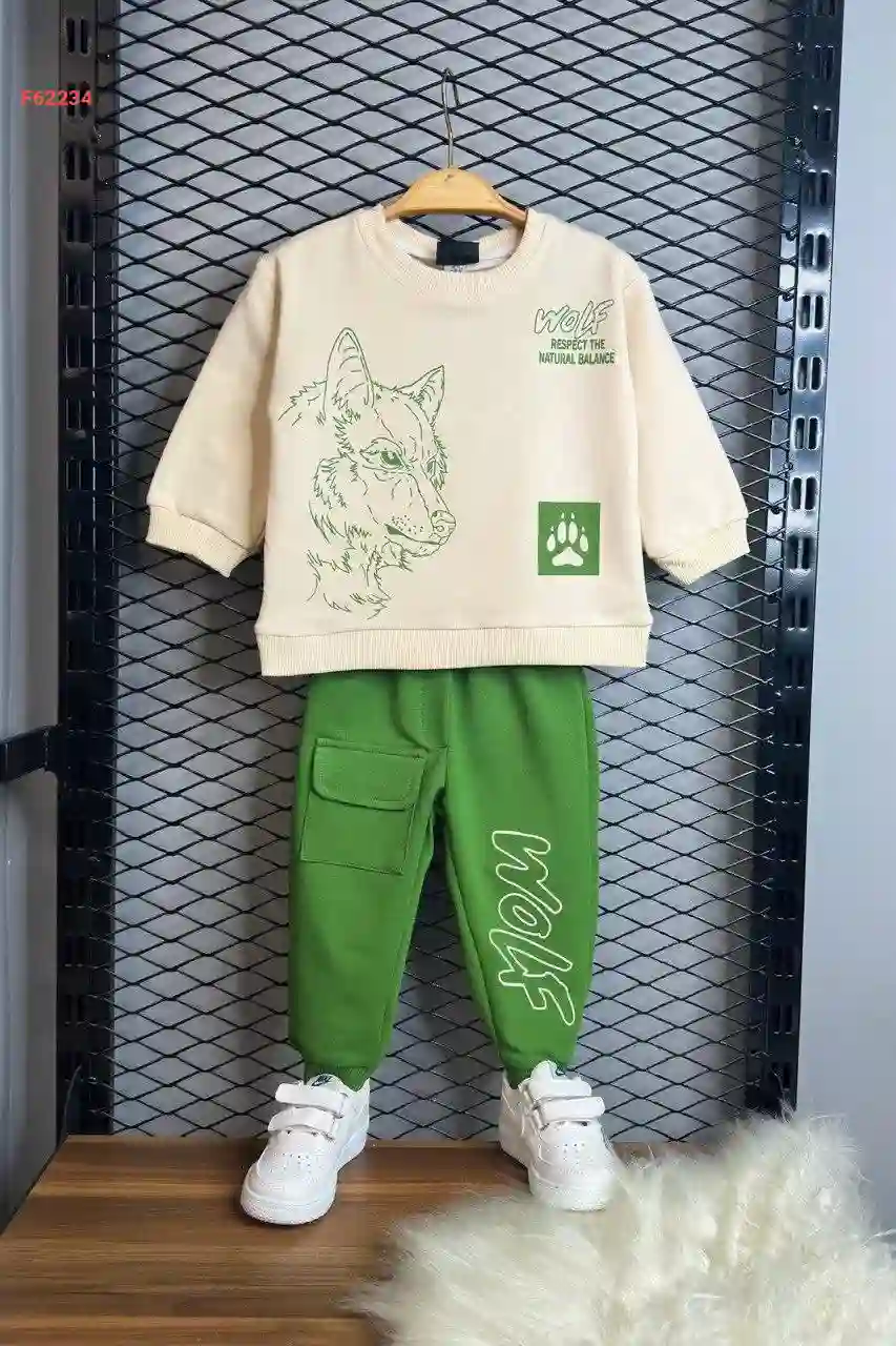 بيجامة بيبي كم طويل