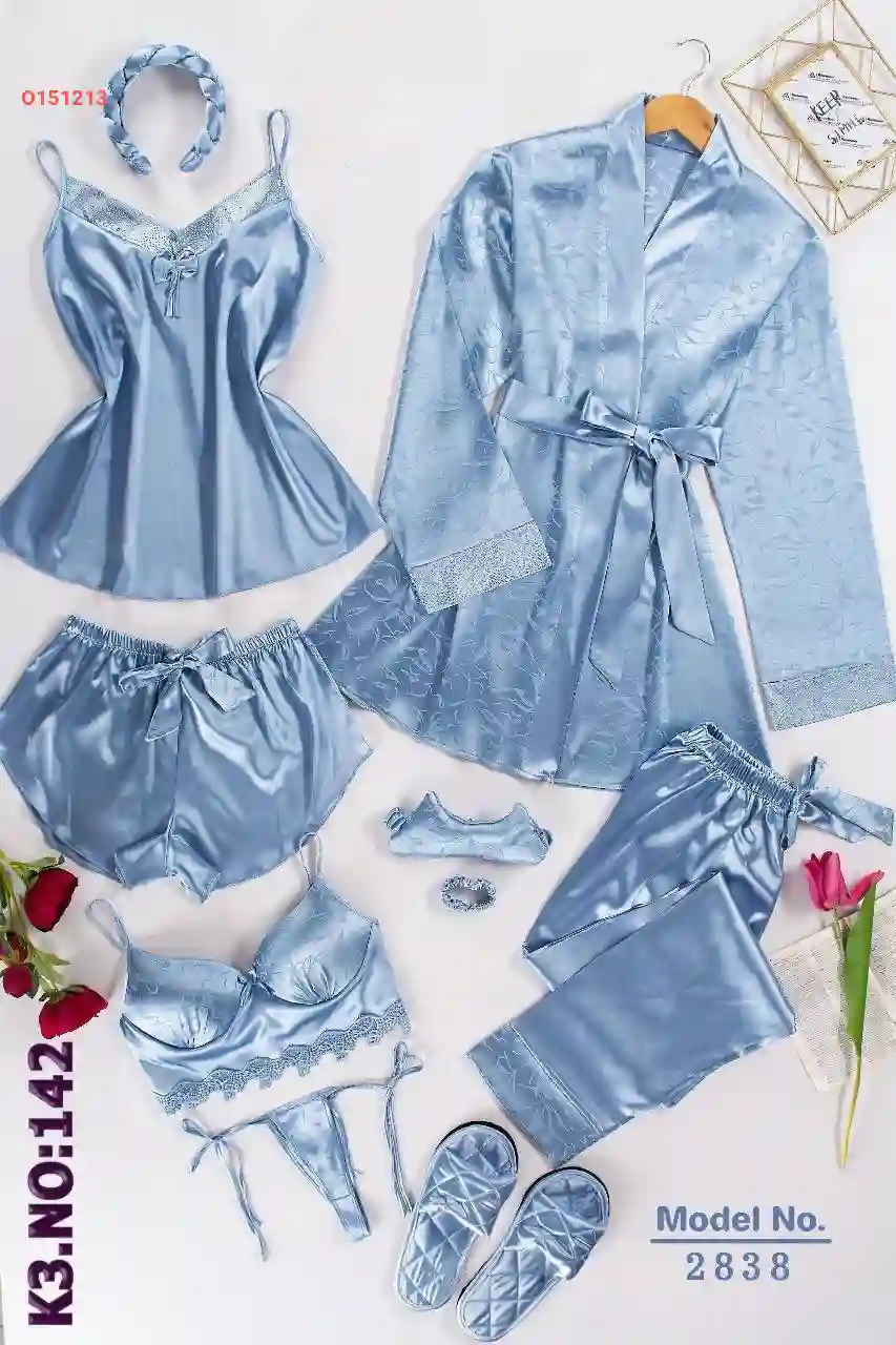 بيجامة عرايسي ساتان