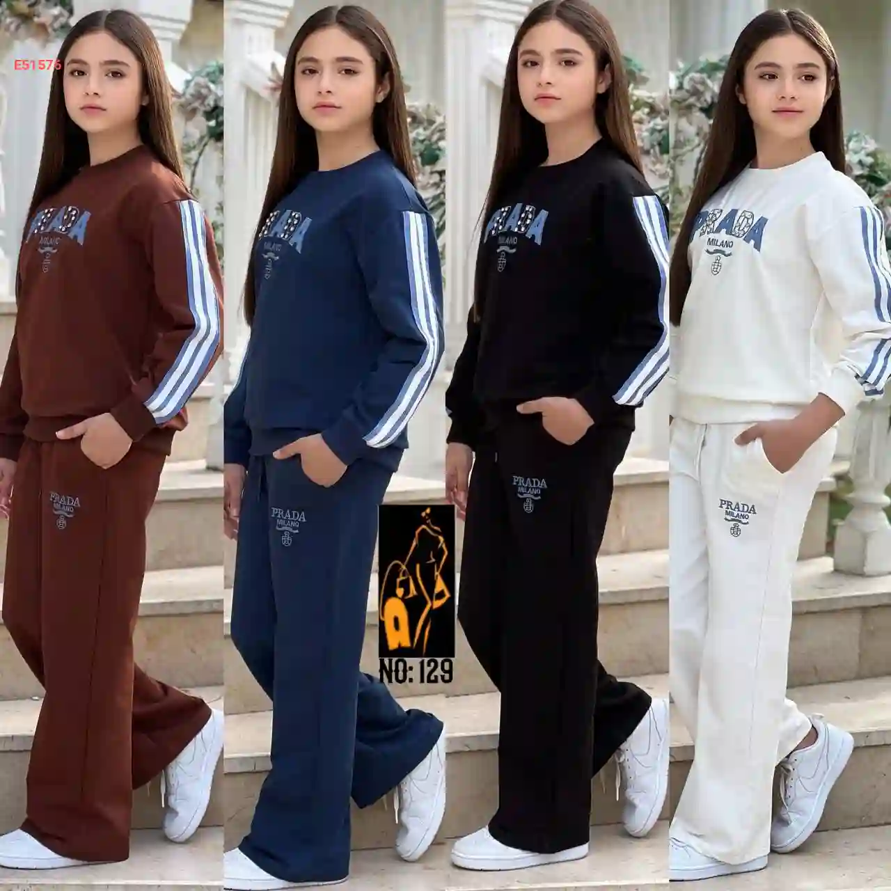 بيجامة بناتية كم طويل