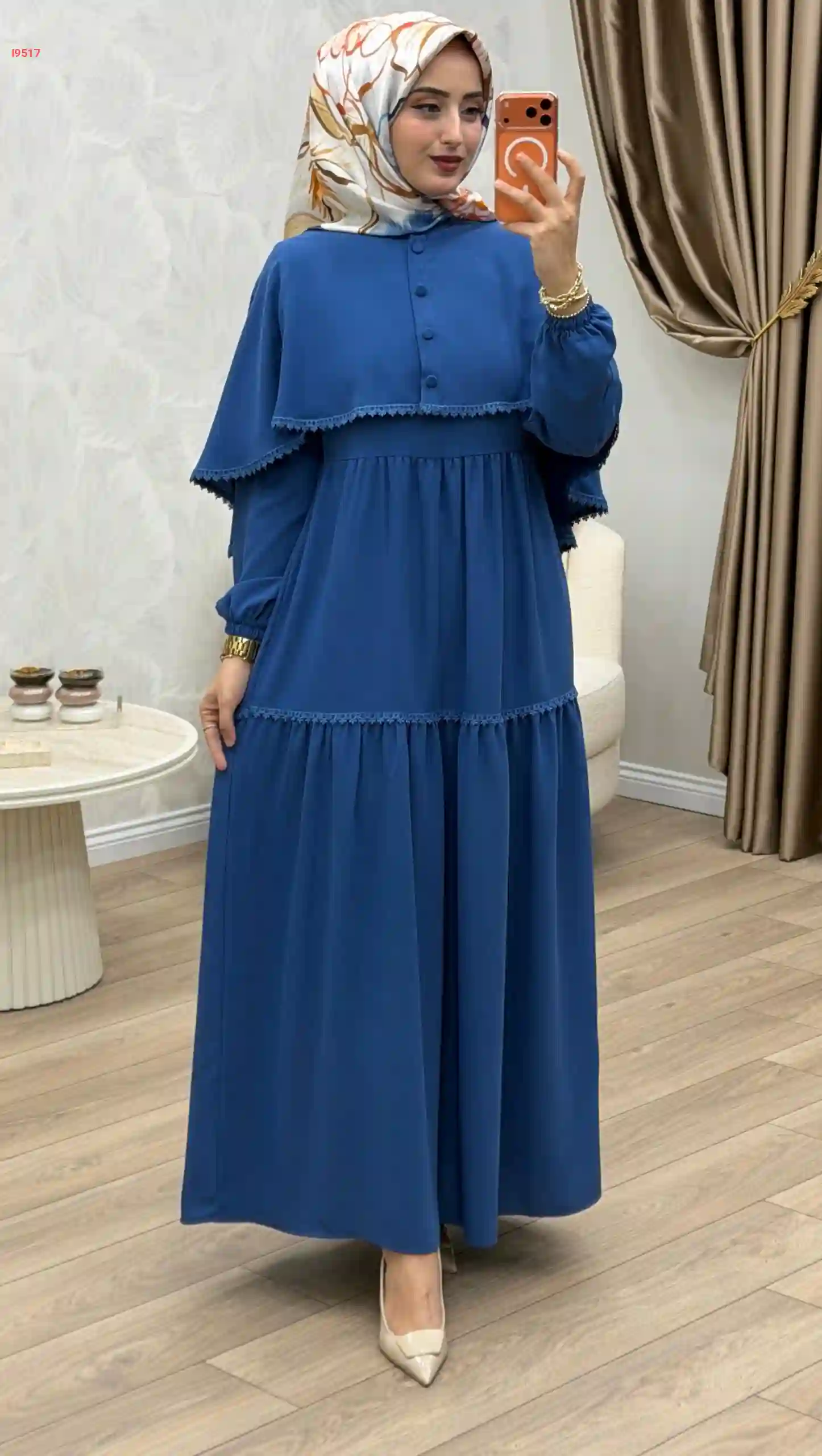 فستان طويل زارا كريب