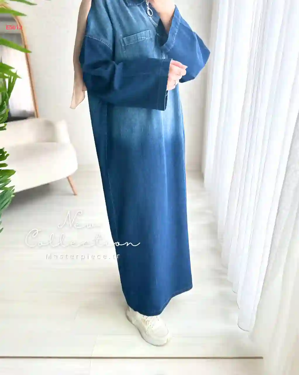 فستان جينز محجبات