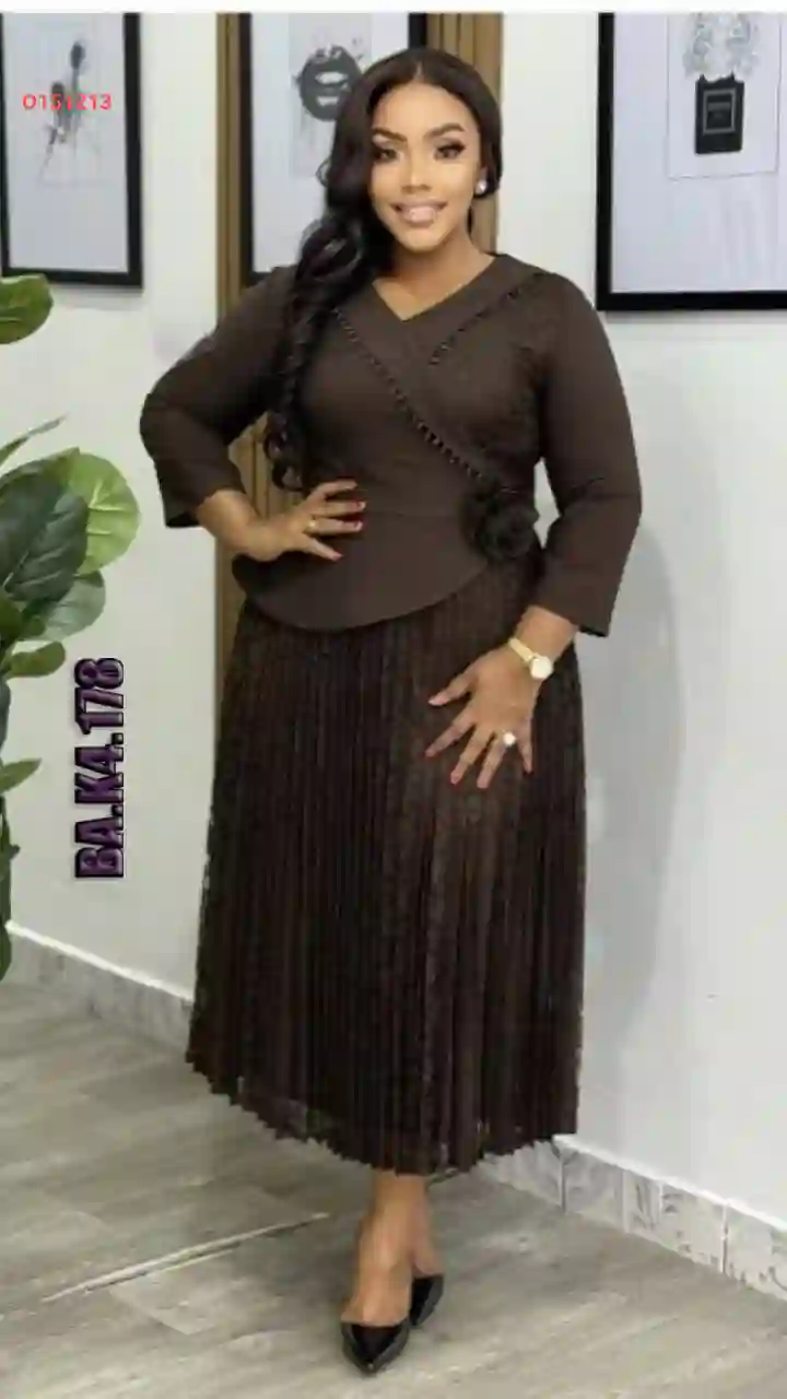 طقم تنورة رسمي للمناسبات