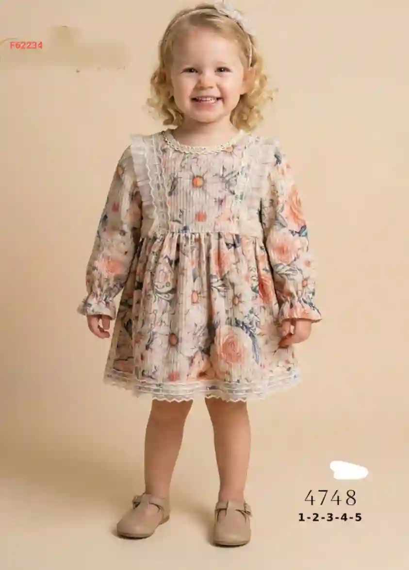 فستان بناتي شتوي