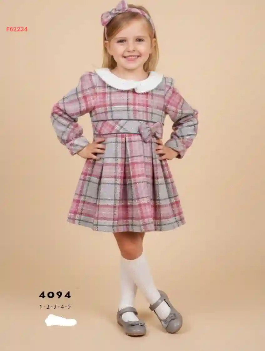 فستان بناتي شتوي كارو