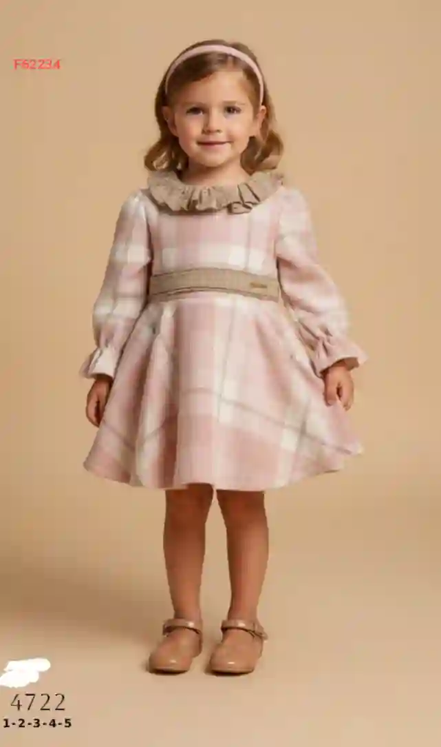 فستان بناتي شتوي كارو