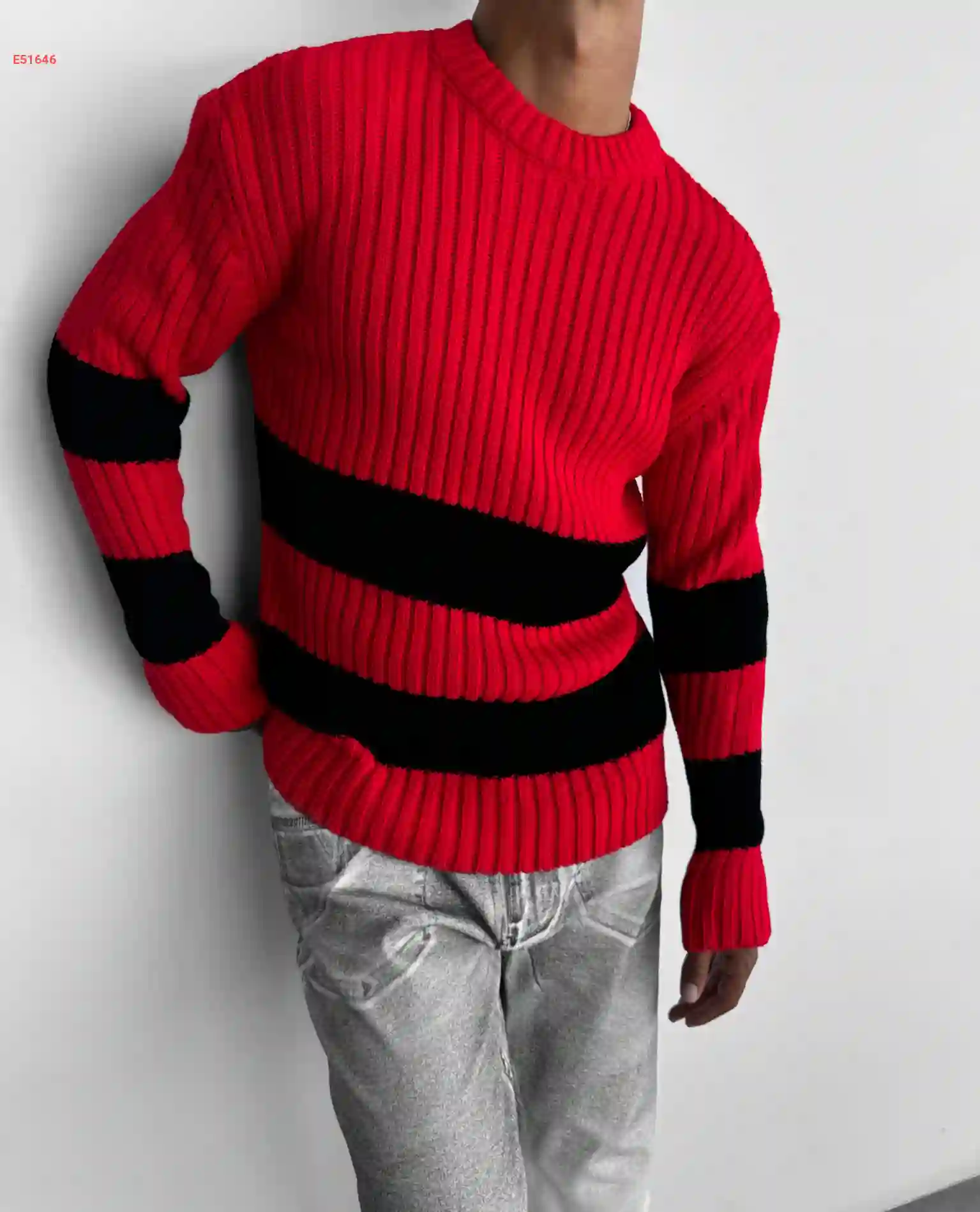 كنزة رجالي صوف