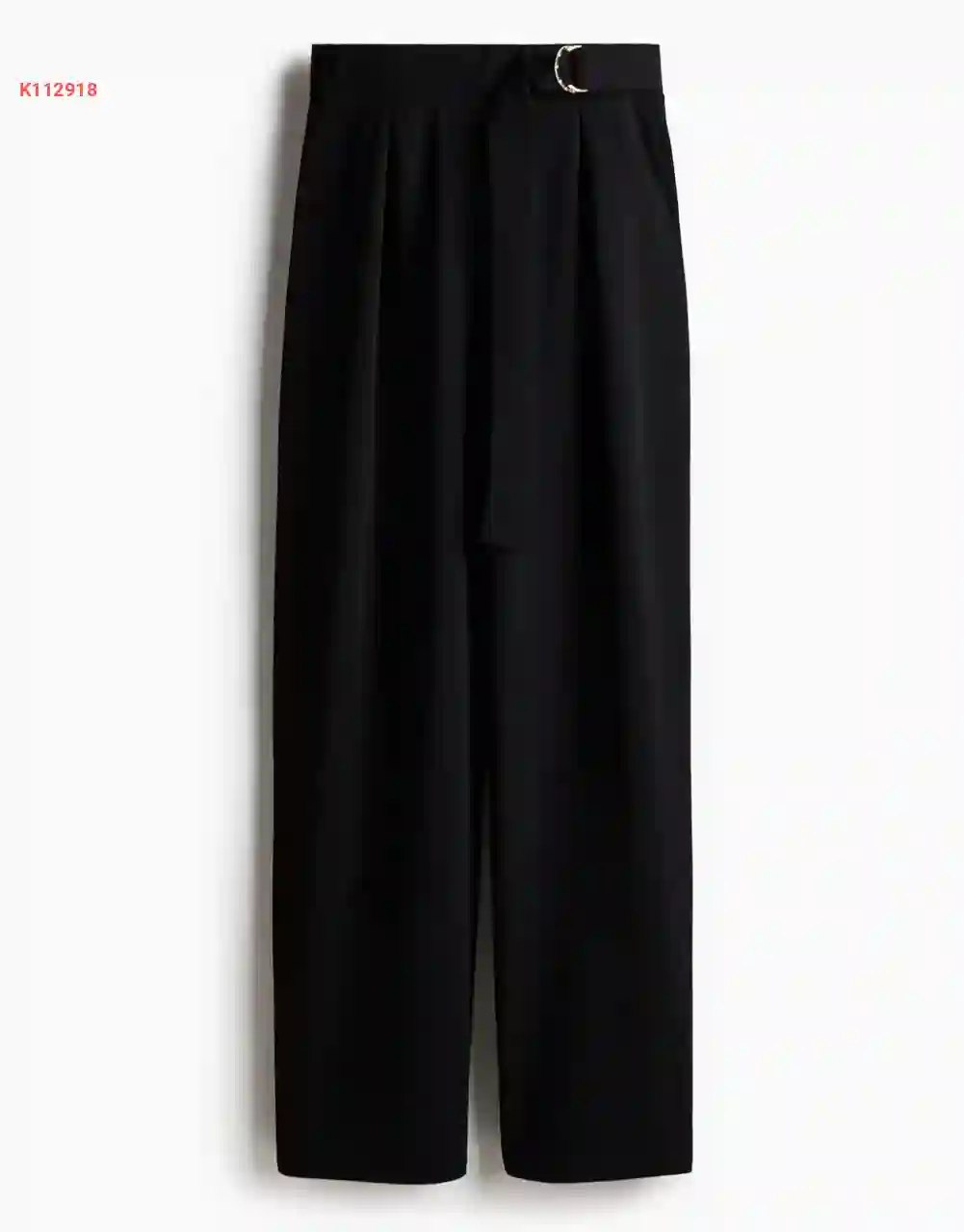 بنطال كريب عريض