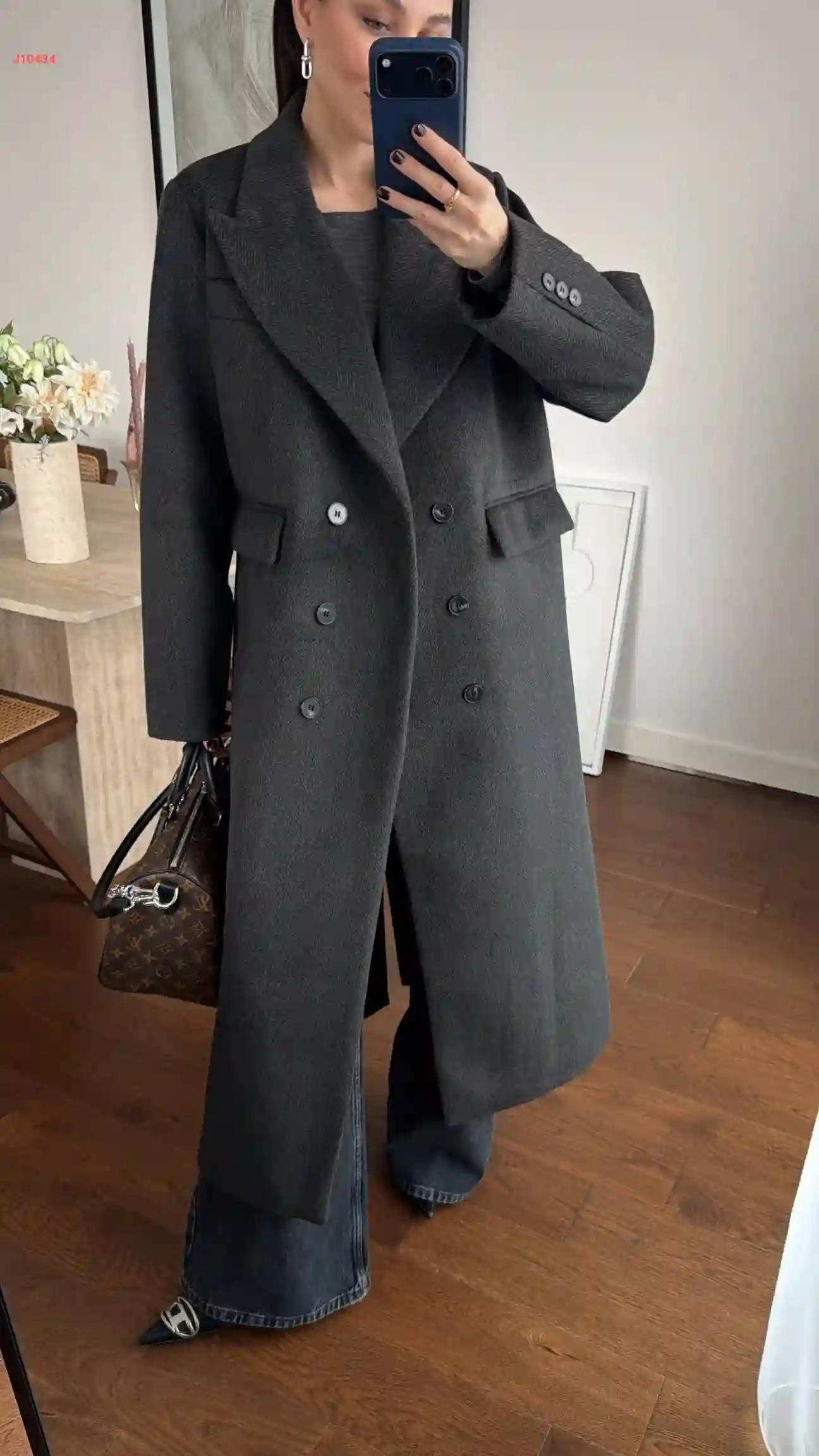 جاكيت شتوي طويل