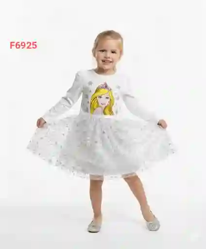 فستان بناتي تول باربي