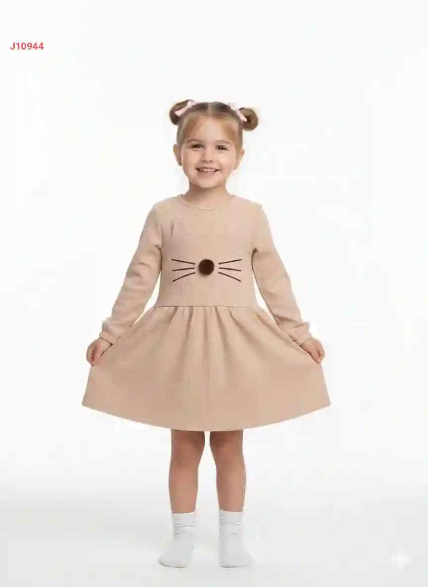 فستان بناتي كم طويل