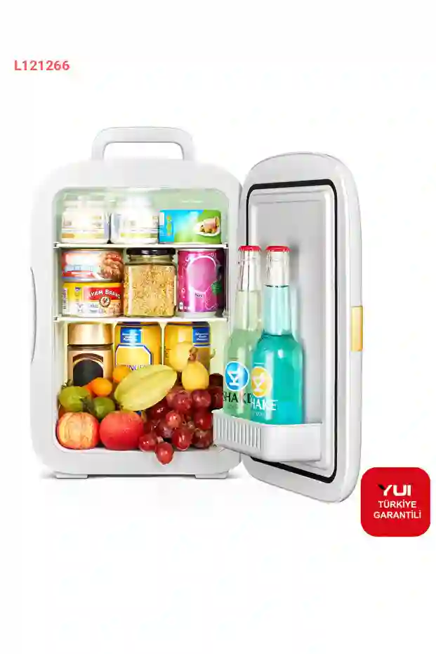 ثلاجة صغيرة محمولة بسعة 20 لتر مع شاشة LED تعمل باللمس - مثالية لمستحضرات التجميل والطعام والمركبات والمنزل