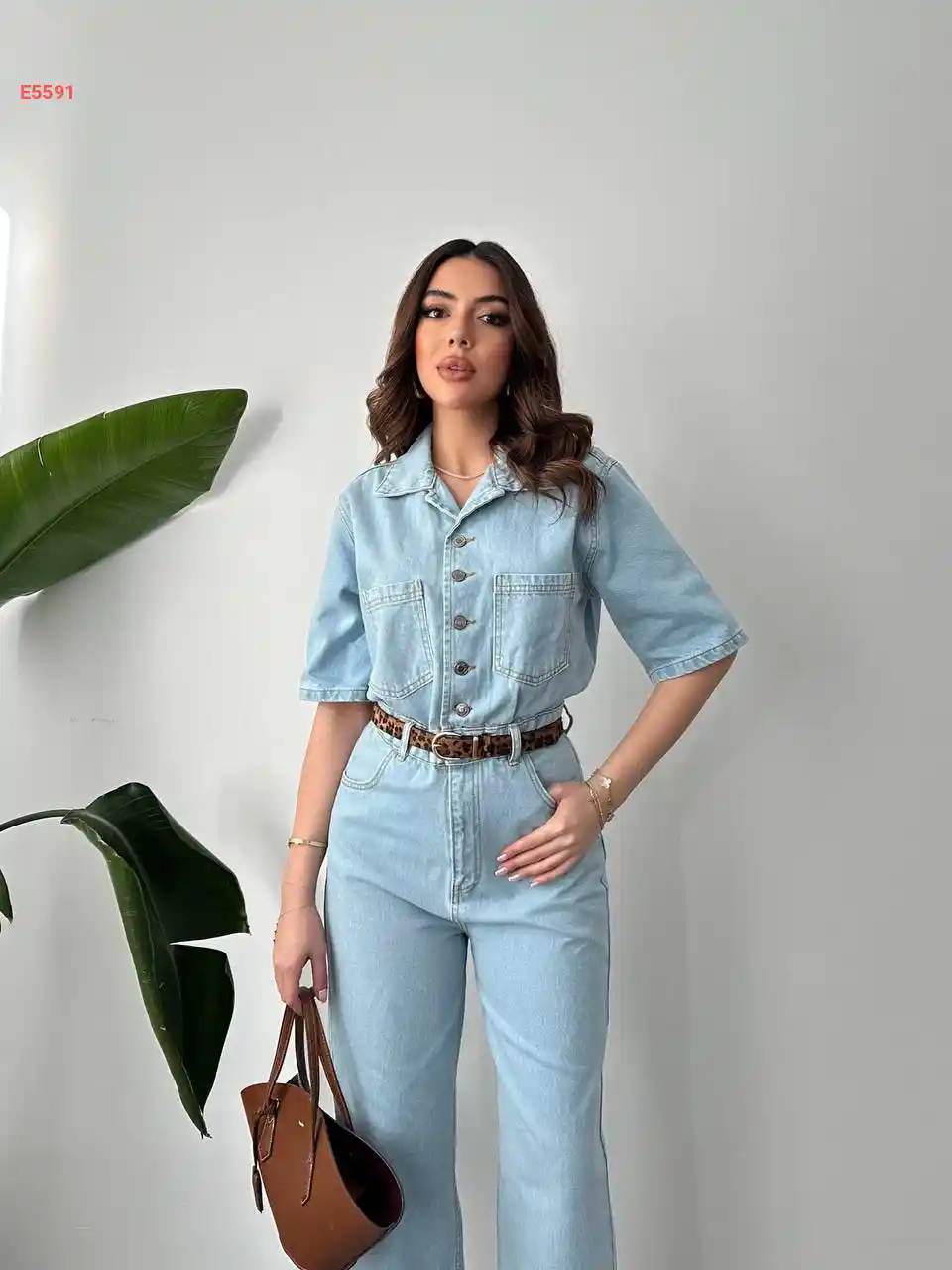 جمبسوت جينز بأزرار