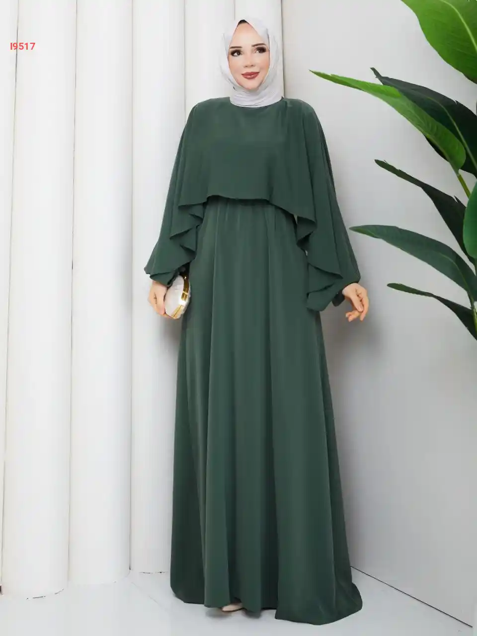 فستان طويل صيفي للمحجبات