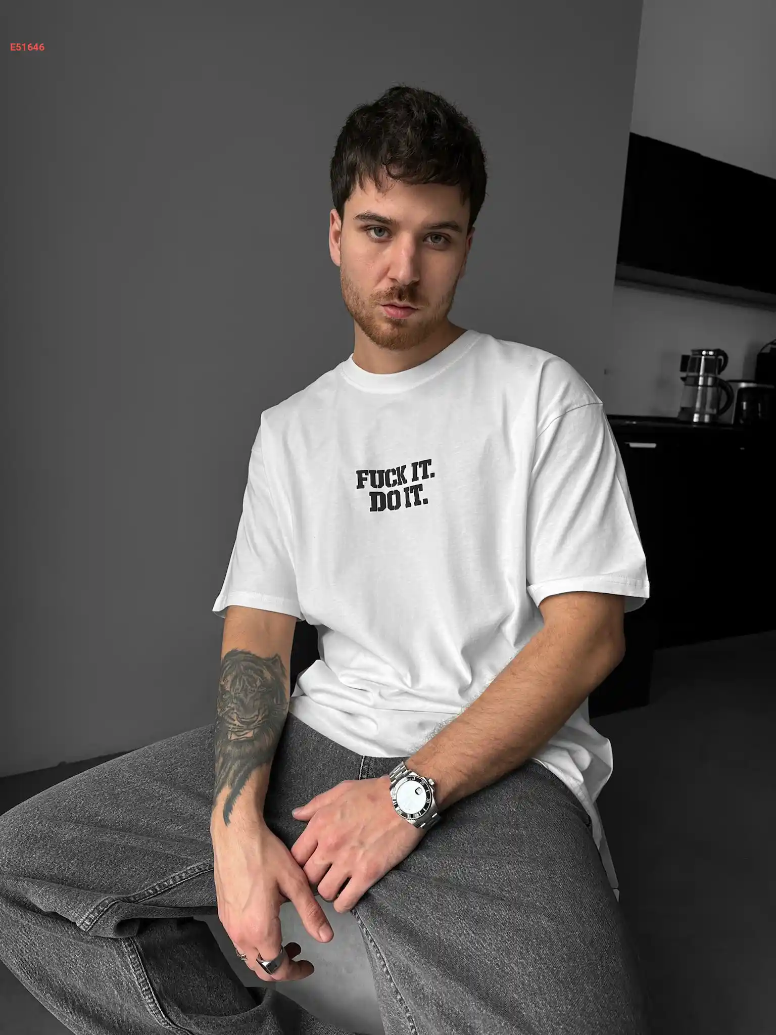 تيشرت رجالي مطبعة