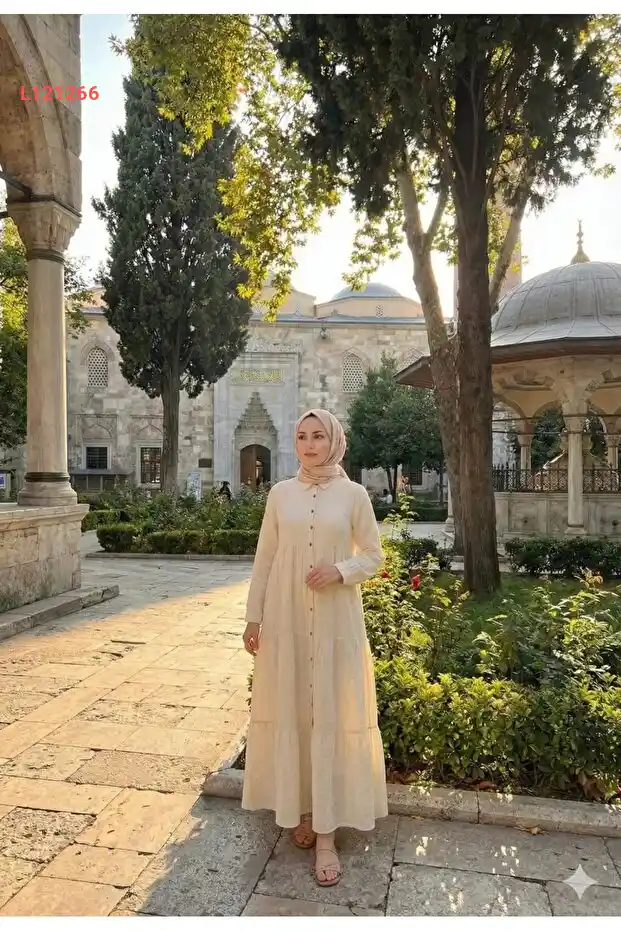 فستان موسلين قطني مريح من كوزيبيلو هوم