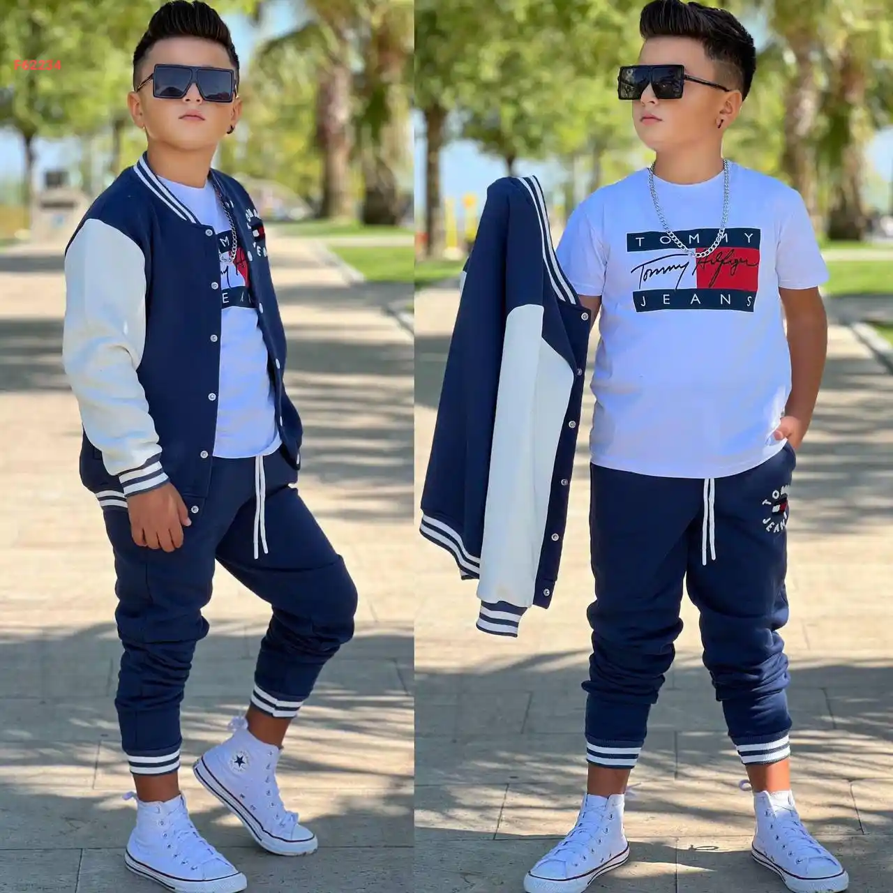 بيجامة صبياني 3 قطع ماركة