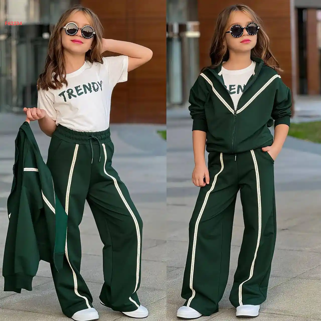 بيجامة بناتي 3 قطع