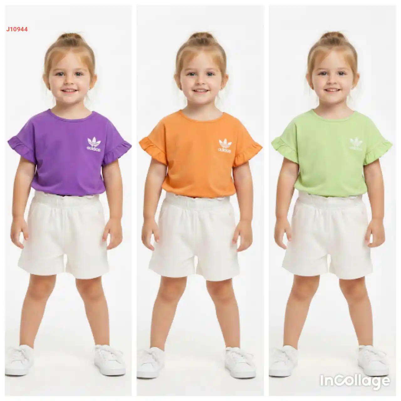 طقم شورت بيبي ماركة