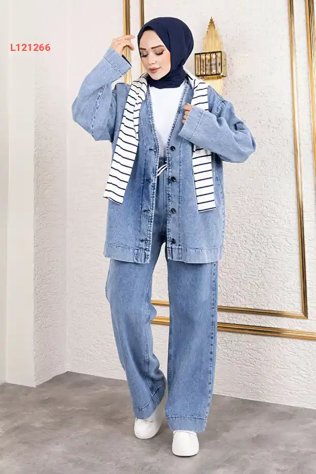 مجموعة تيسيتور فيرا دينيم - أزرق فاتح