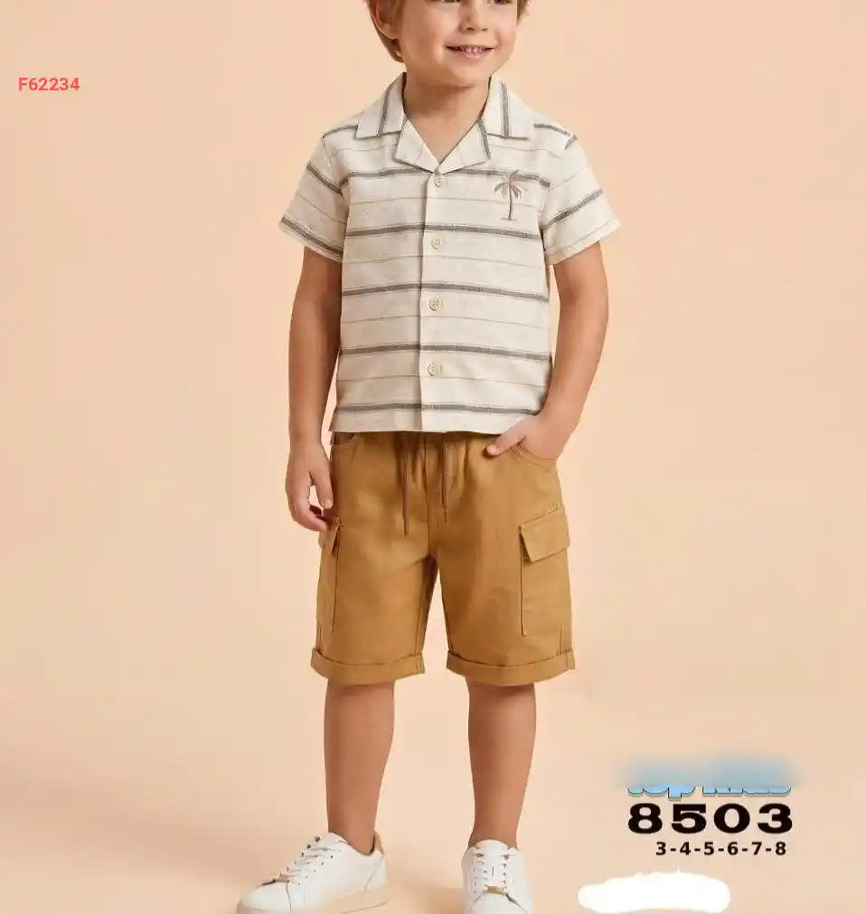 طقم شورت صبياني