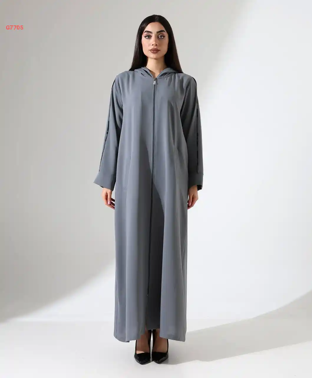 عباية بسحاب وطاقية