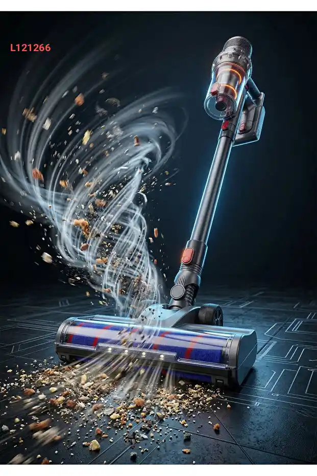 مكنسة روبي المحمولة HD15 بشاحن عمودي - رمادي