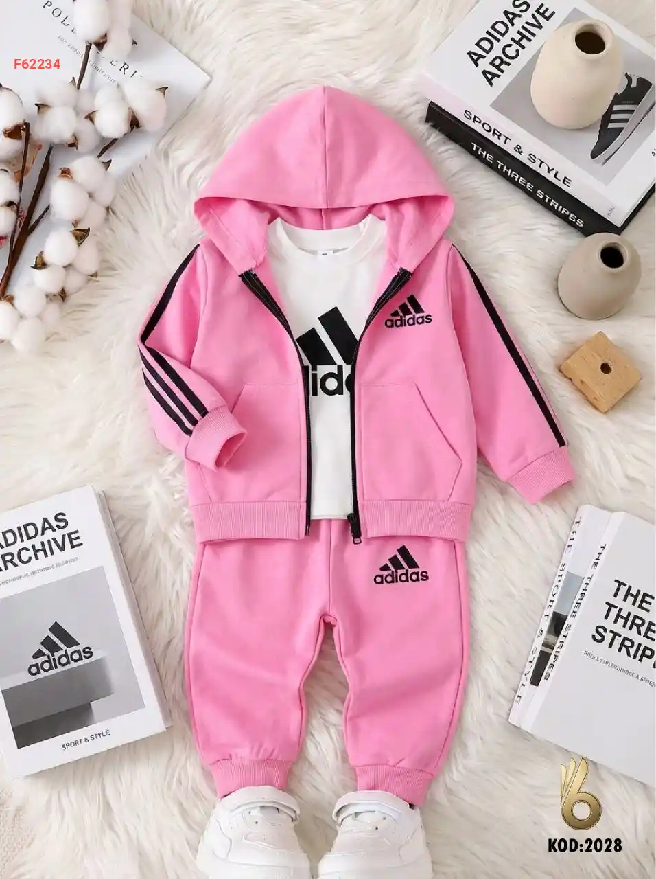 بيجامة بيبي 3 قطع ماركة