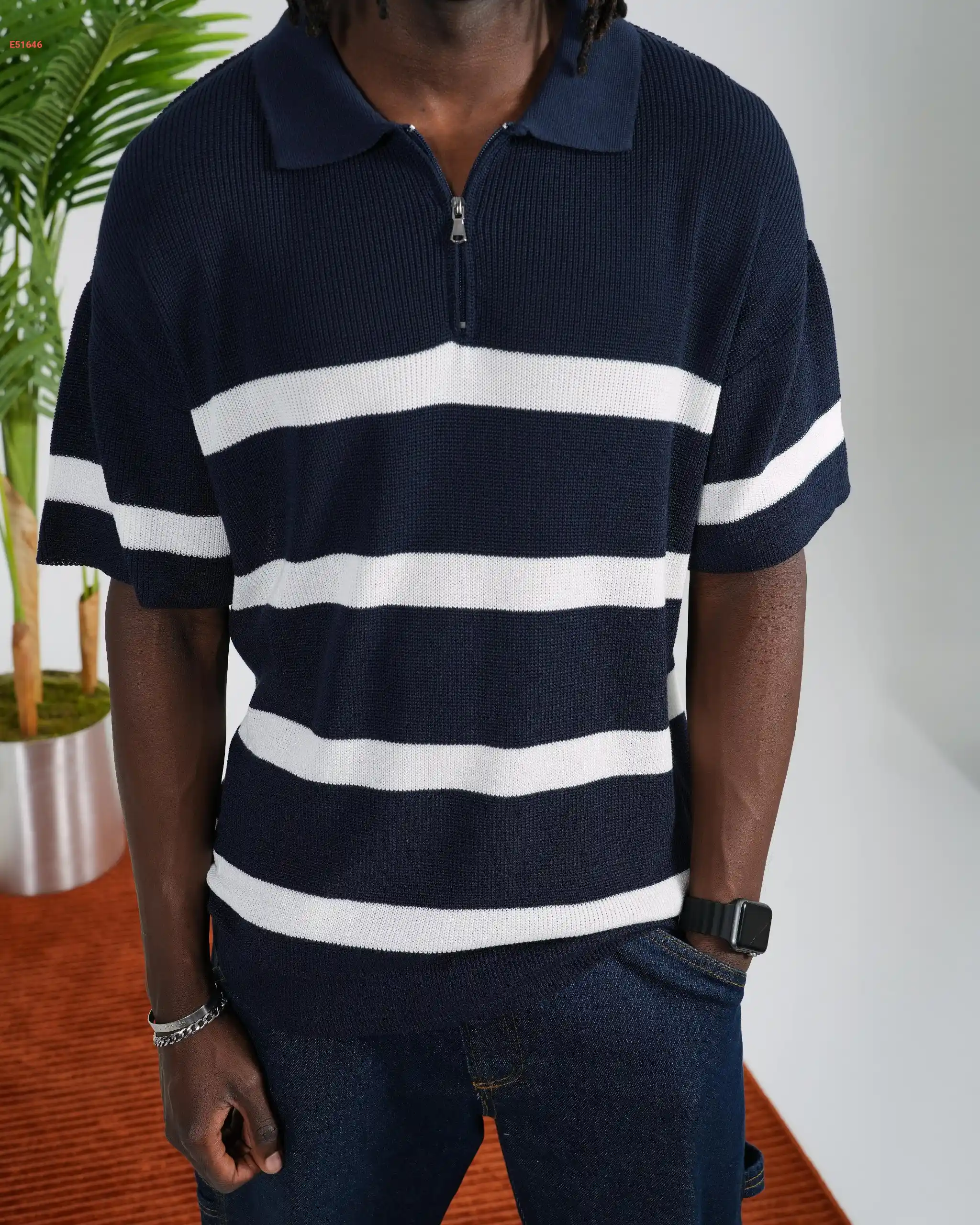 تيشرت رجالي مخططة