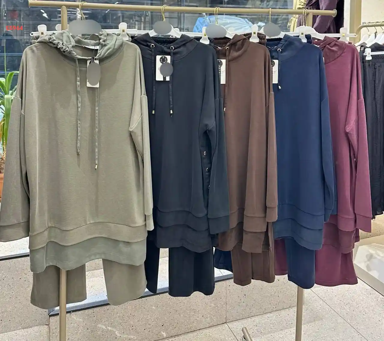 طقم قطعتين محجبات