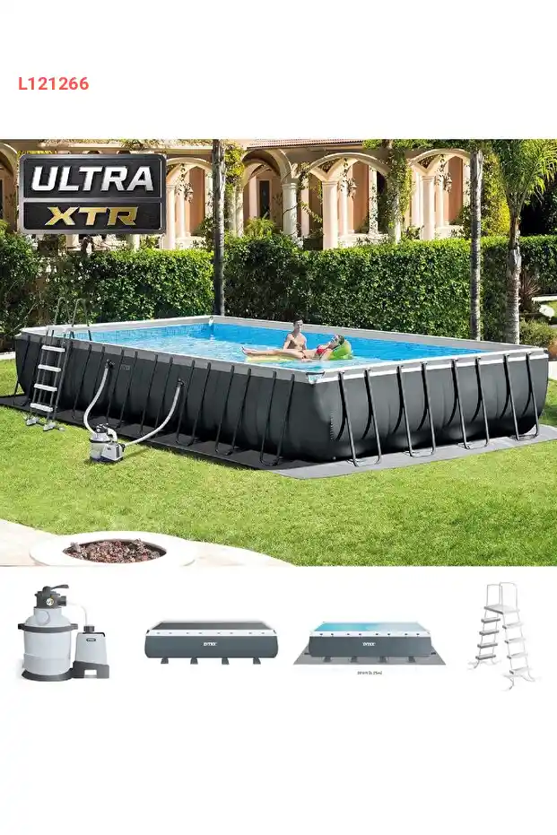 حوض عائلة إنتيكس الفاخر 9.75 متر مع مجموعة جاهزة - Ultra XTR