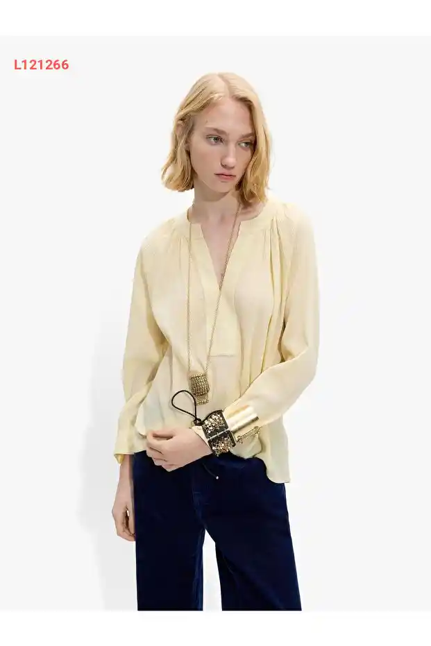 بلوزة نسائية من بارفوا، 100% قطن بملمس ناعم