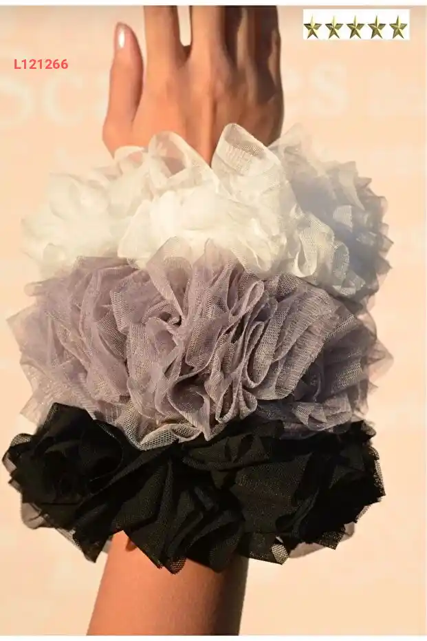 شال إيشارب مقاوم للانزلاق ومضاد للتعرق مع توكة دائرية برباط 3 قطع