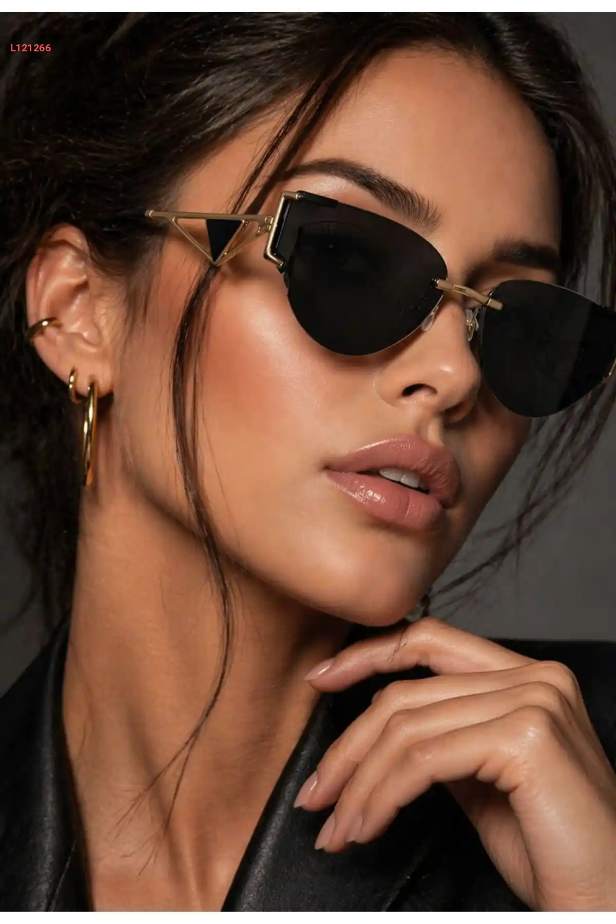 نظارات شمسية نسائية سوداء الموسم الجديد