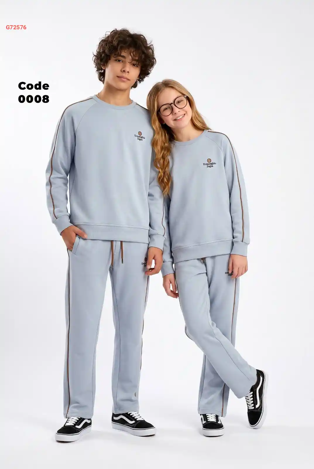 طقم ترنج كاجوال ماركة Ermenegildo Zegna