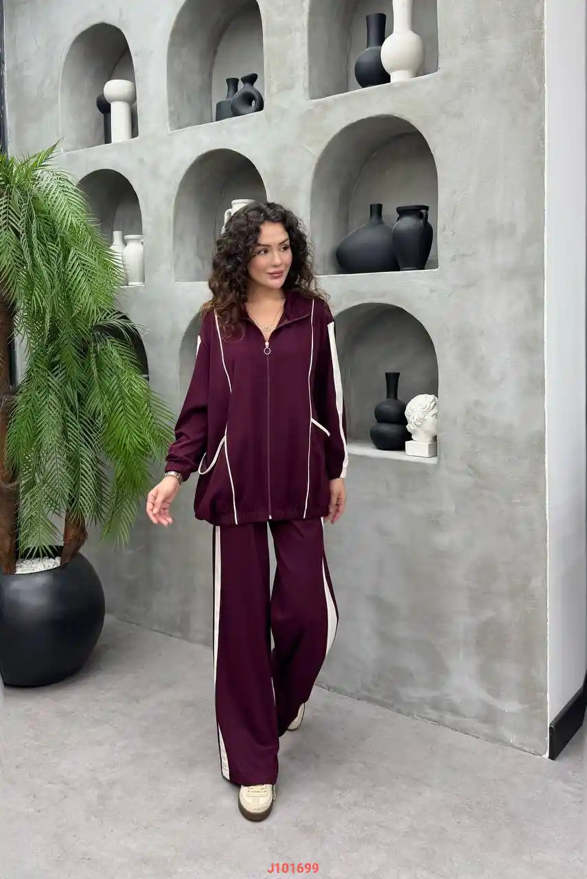 طقم بنطال اويشو لونين
