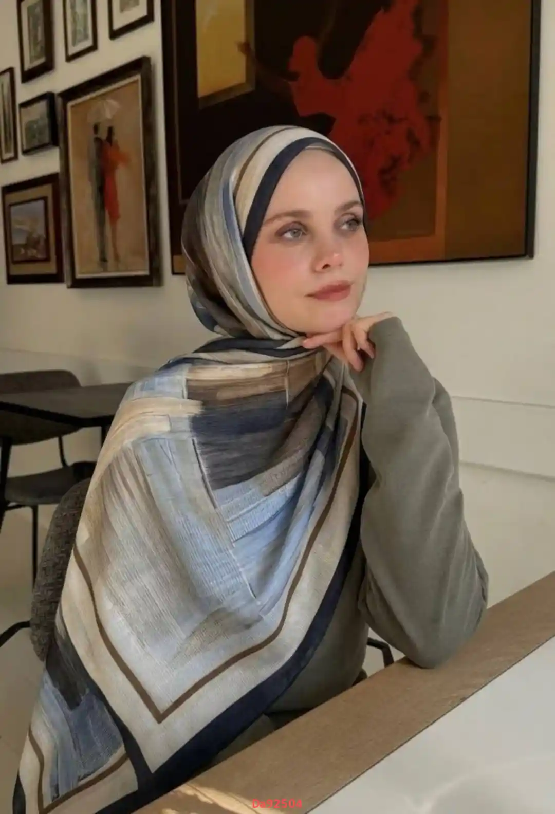 شال سوفت قطني ديجيتال