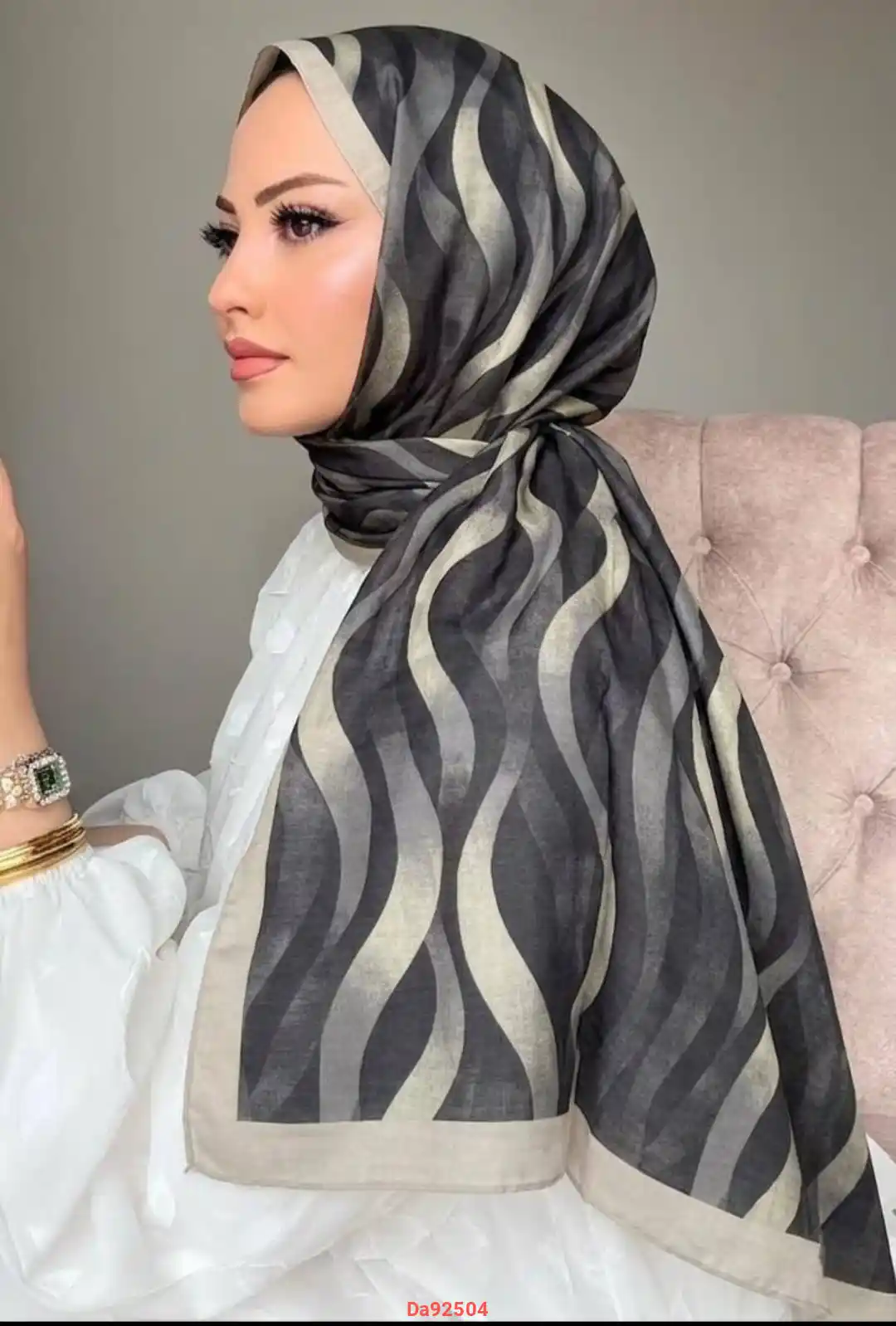 شال سوفت قطني ديجيتال